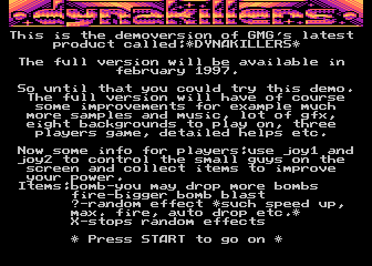 [PREV] Dynakillers atari screenshot