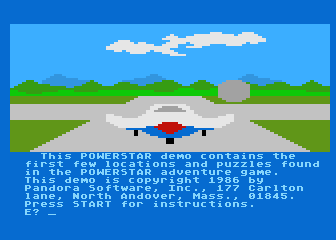 [PREV] Powerstar atari screenshot