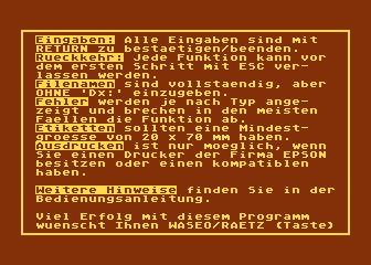 Print Shop Operator atari screenshot