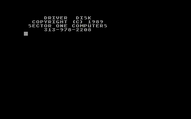 Print Shop Printer Driver - Atari 1020
