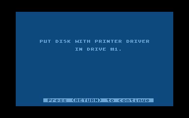 Printer Driver Construction Set atari screenshot