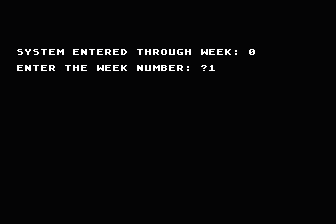 Pro Football Handicapping / Statistics System atari screenshot