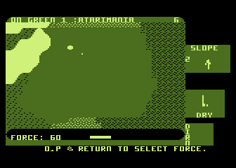 Pro Golf atari screenshot
