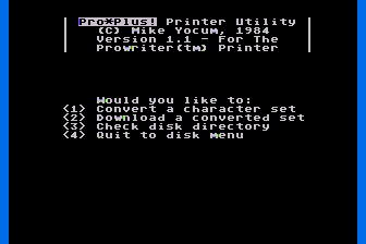 Pro*Plus! atari screenshot