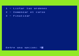 Programa Tutor BASIC atari screenshot