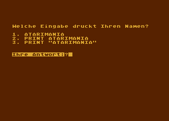 Programmieren Leicht Gemacht atari screenshot
