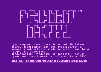Prudent Dactyl atari screenshot