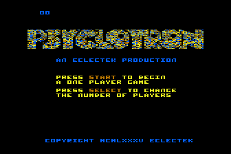 Psyclotron atari screenshot