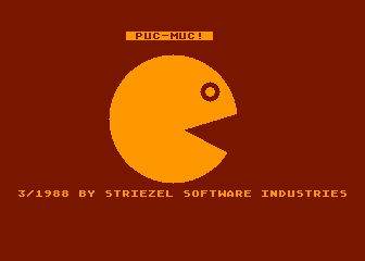 Puc-Muc atari screenshot