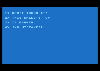 Punctuation Series atari screenshot