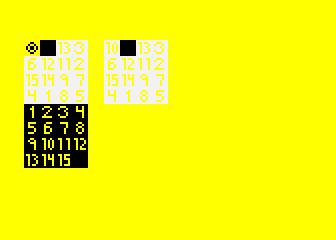 Puzzle atari screenshot