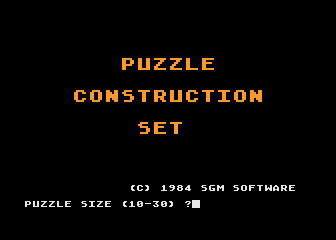 Puzzle Construction Set — screenshot 1