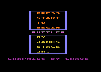 Puzzler atari screenshot