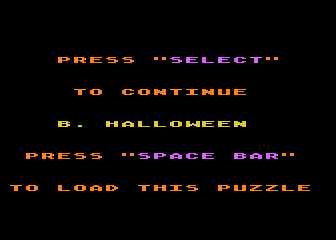 Puzzler atari screenshot