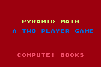 Pyramid Math atari screenshot
