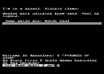 Adventure No. 8 - Pyramid of Doom — screenshot 1