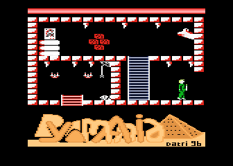 Pyromania atari screenshot