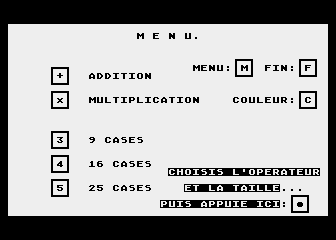Pythagore atari screenshot