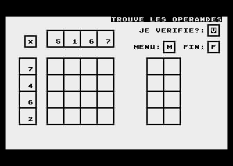 Pythagore atari screenshot
