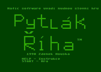 Pytlák Ríha atari screenshot