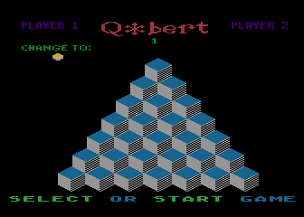 Q*bert — screenshot 1