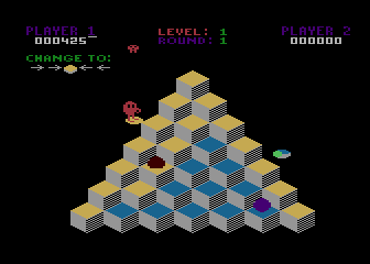 Q*bert atari screenshot