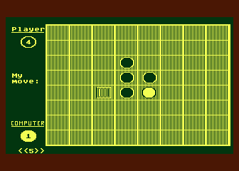 QS Reversi atari screenshot