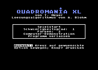 Quadromania XL atari screenshot