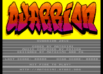 Quarrion atari screenshot