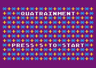 Quatrainment atari screenshot