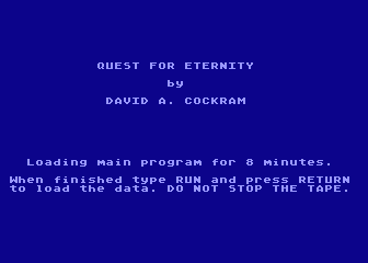 Quest for Eternity atari screenshot