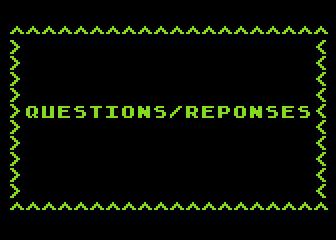 Questions et Réponses — screenshot 1