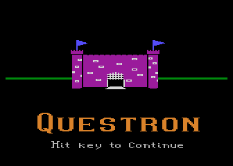 Questron atari screenshot