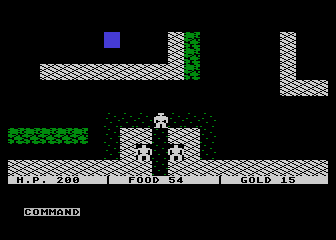 Questron atari screenshot