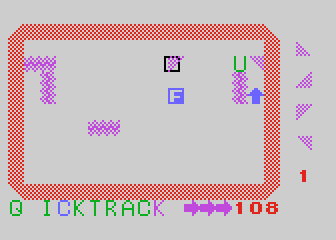 Quicktrack atari screenshot