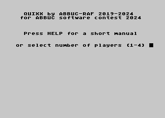Quixx atari screenshot