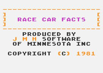 Race Car Facts — screenshot 1