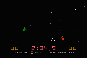 Race in Space atari screenshot