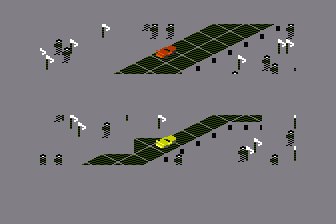 Racing Destruction Set atari screenshot