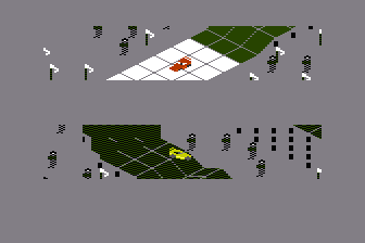 Racing Destruction Set atari screenshot