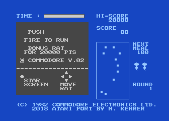Radar Rat Race atari screenshot
