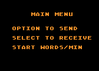 Radio Station Morse atari screenshot