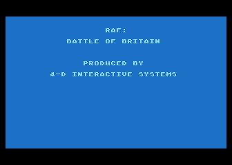 RAF - Battle of Britain — screenshot 1