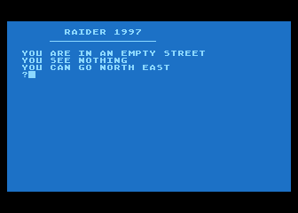 Raider 1997 — screenshot 1