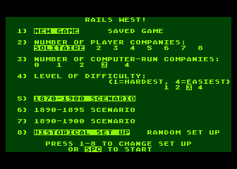 Rails West! — screenshot 2