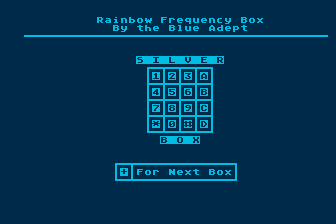 Rainbow Box atari screenshot