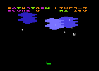 Rainstorm atari screenshot