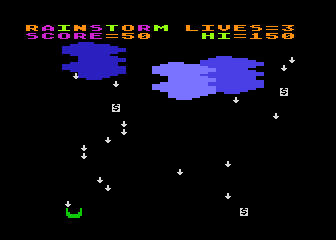 Rainstorm atari screenshot