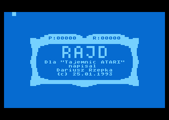 Rajd atari screenshot