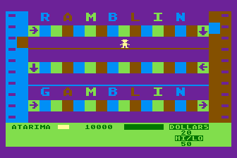 Ramblin' Gamblin' atari screenshot